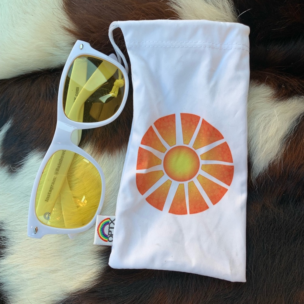 Rainbow OPTX yellow Wayfairers